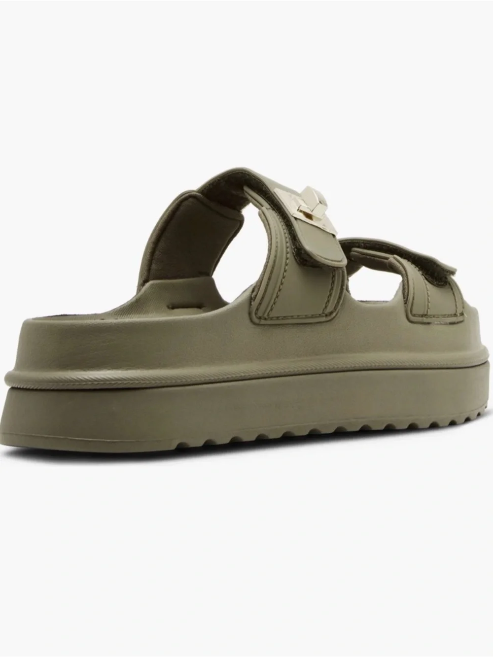 02. Steve Madden Women’s Bigschmona Platform Sandal in Olive